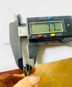 Chiều cao tổng thể ron giảm chấn này là 7.7mm